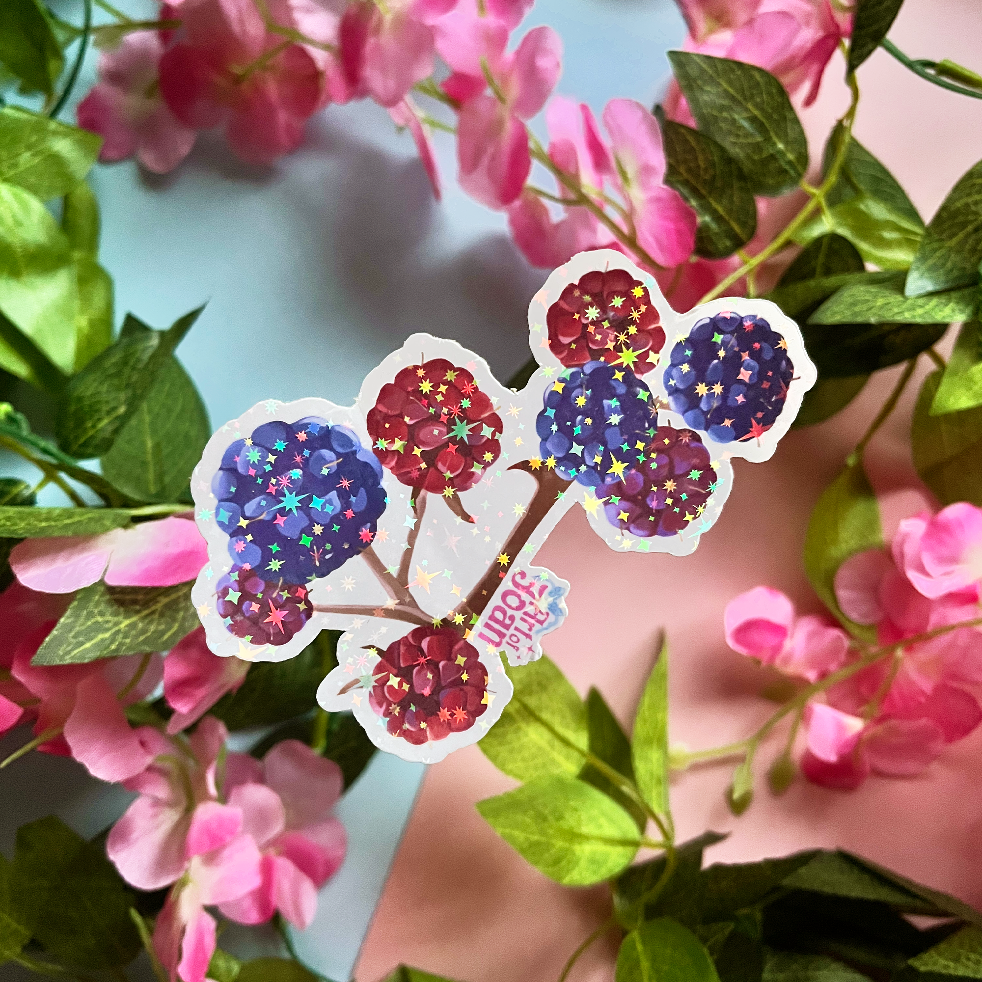 Bramble Holographic Sticker