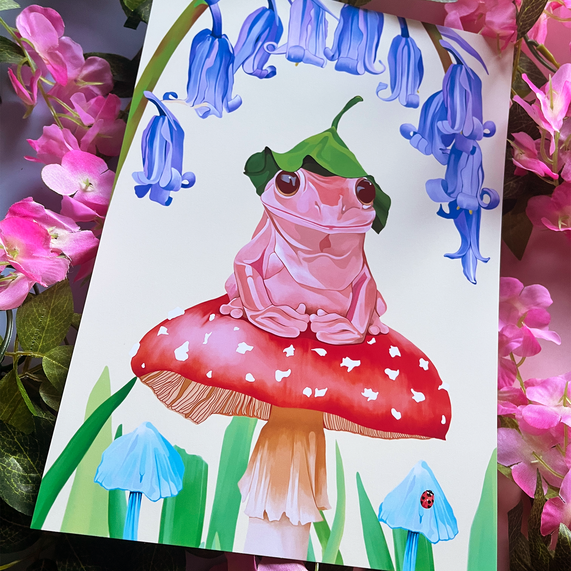 I'm a Real Fungi Art Print