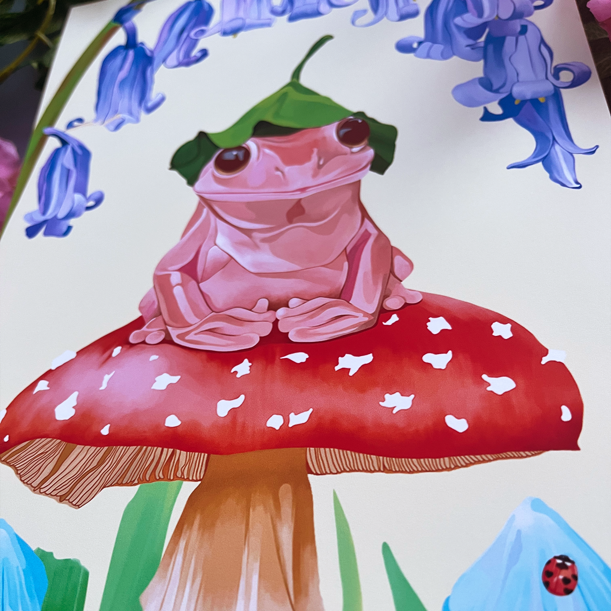 I'm a Real Fungi Art Print
