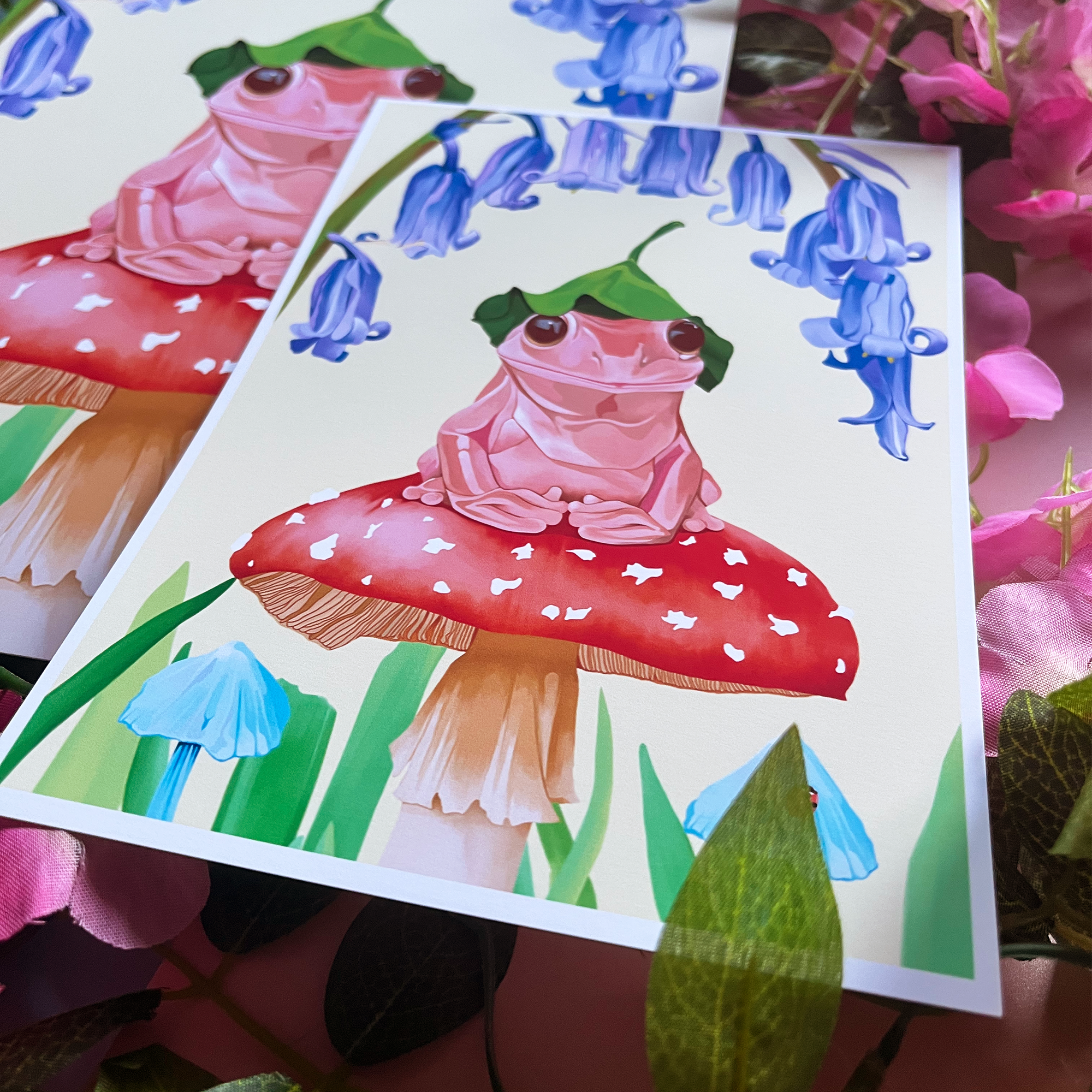 I'm a Real Fungi Art Print