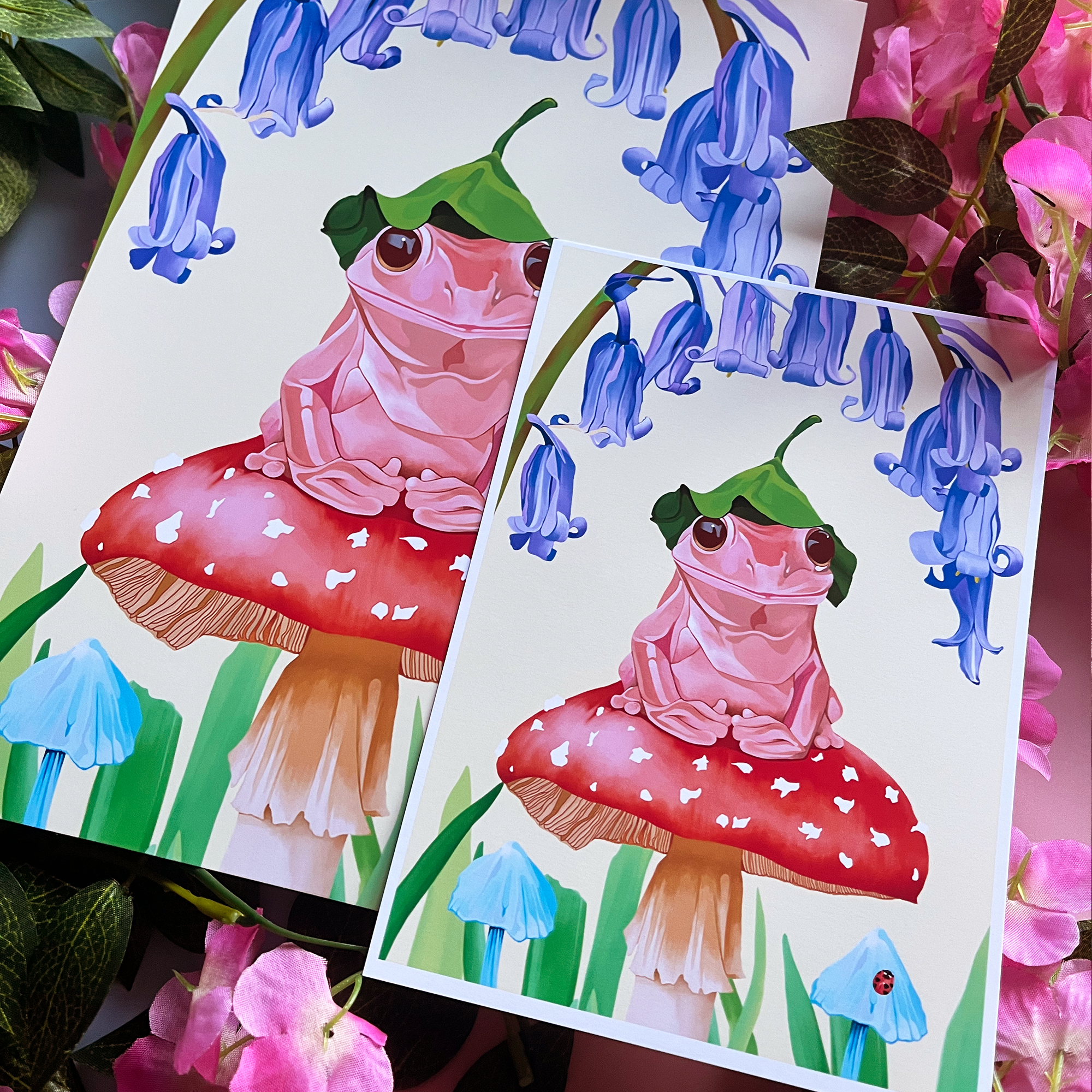 I'm a Real Fungi Art Print