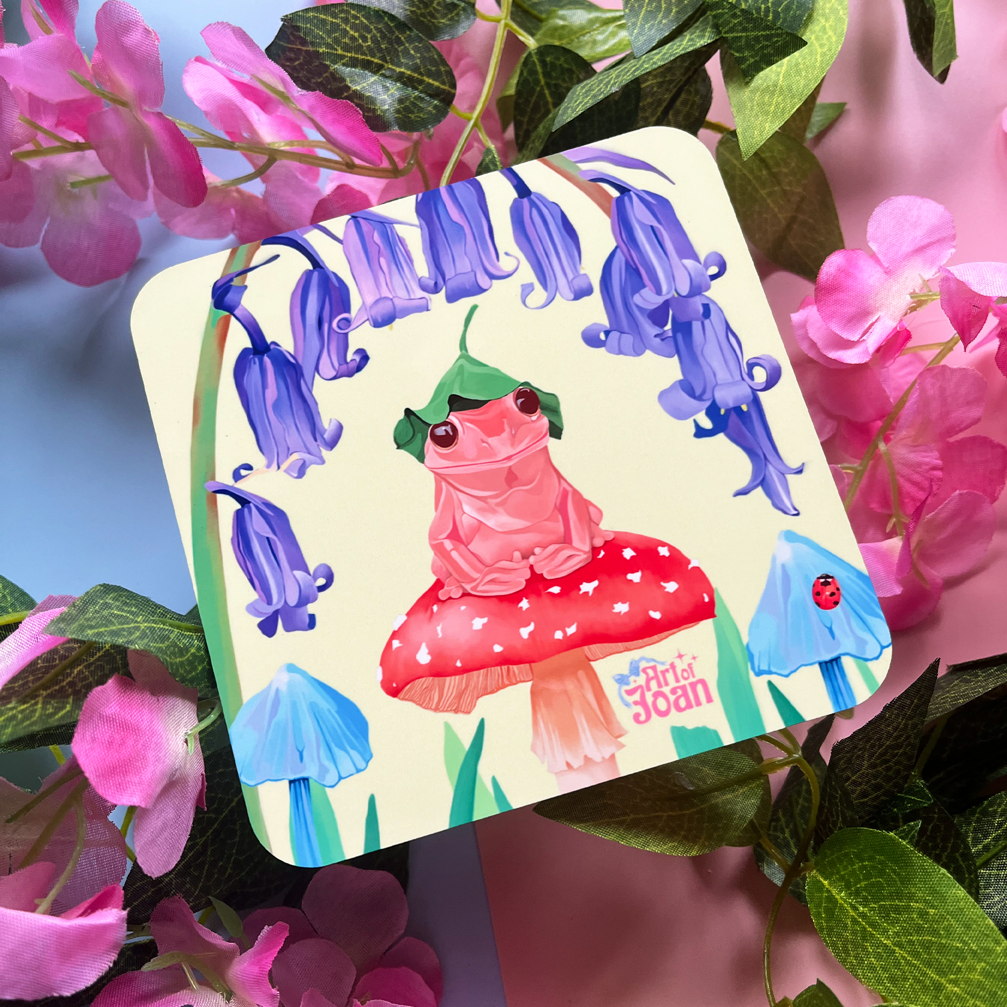 I'm a Real Fungi Coaster