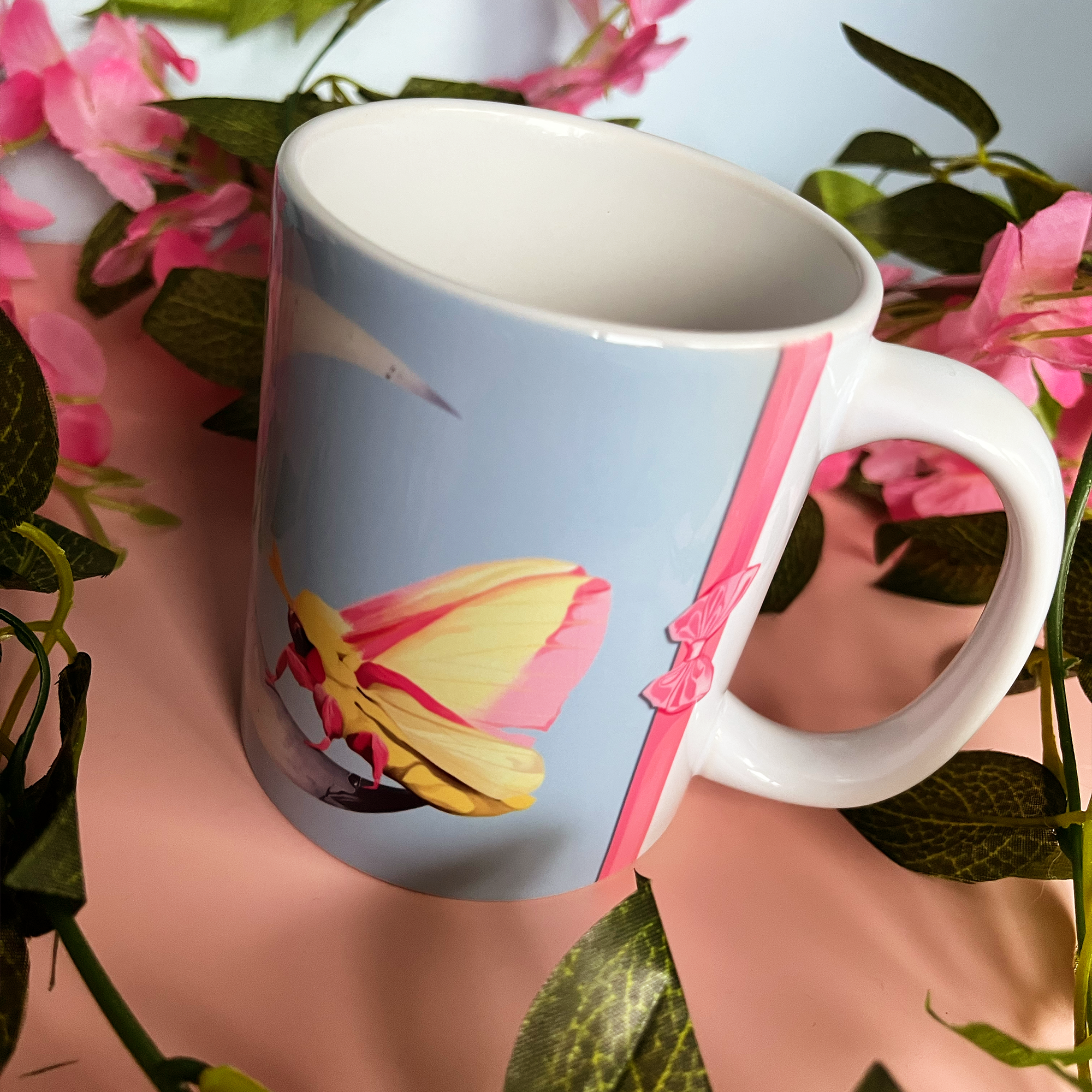 Moth on the Moon Mug