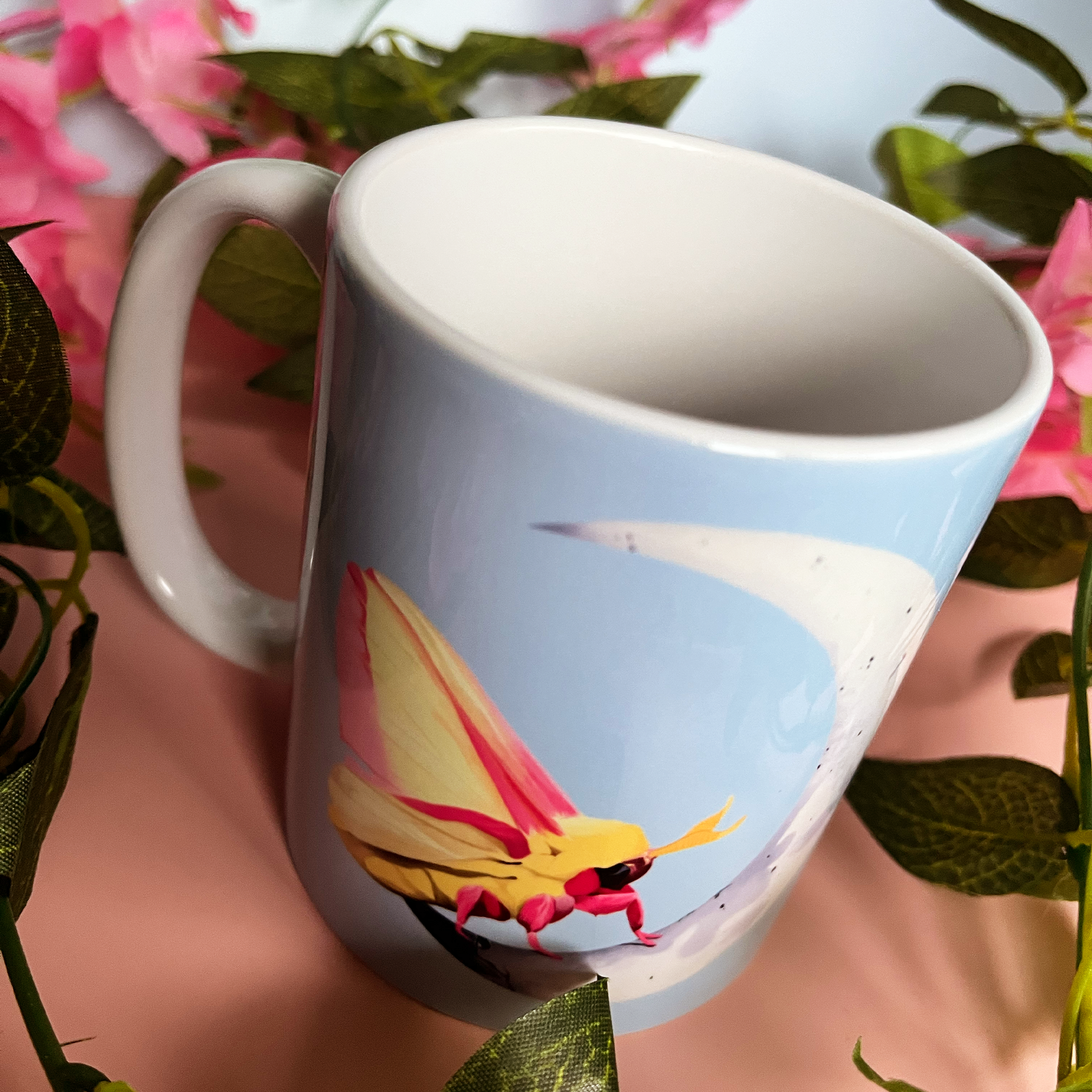 Moth on the Moon Mug